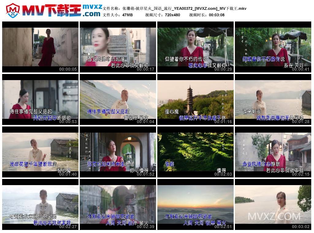 张珊萌-彼岸星火_国语_流行_YEA00372